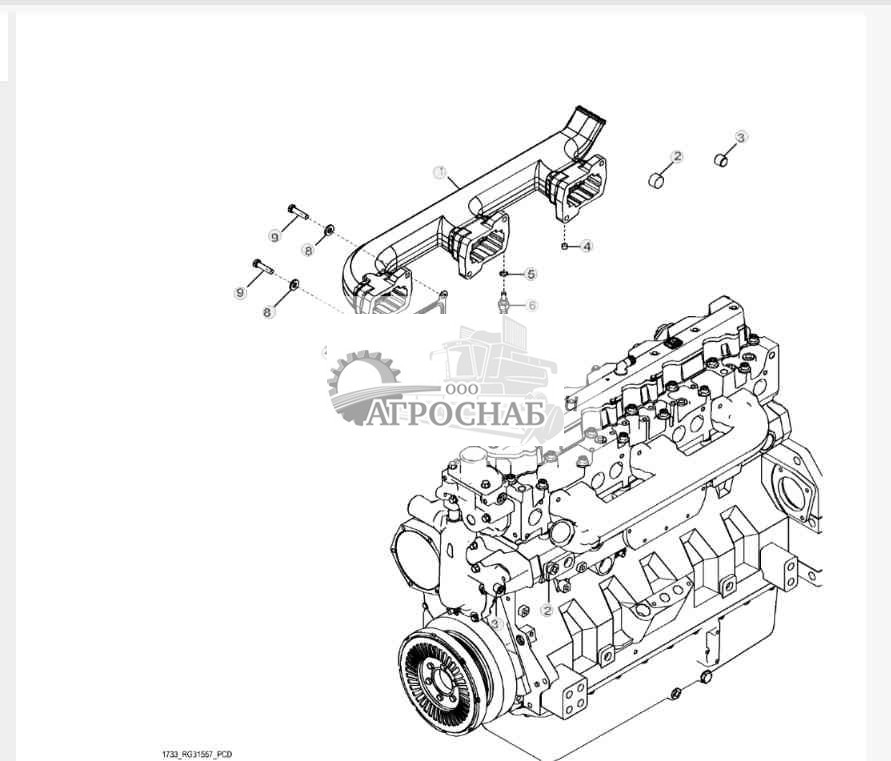 1733 1733 INTAKE MANIFOLD 